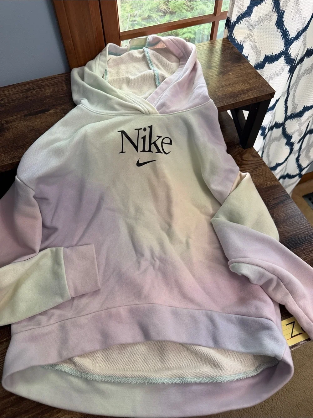 Nike Kids Pastel Tie-Dye Hoodie - Pink, Lavender, Mint